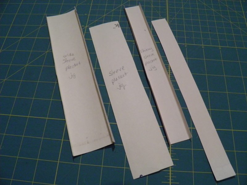 Sleeve Placket templates