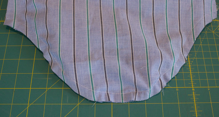 Setting in a tailored sleeve tutorial by Sew Maris