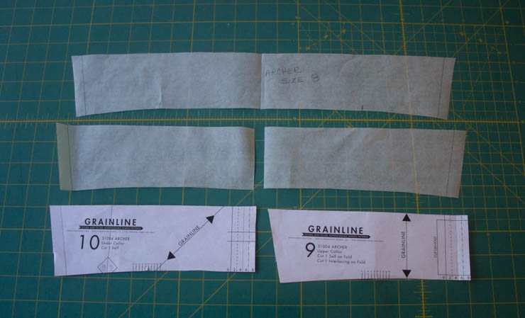How to Draft a 1-Piece Collar by Sew Maris