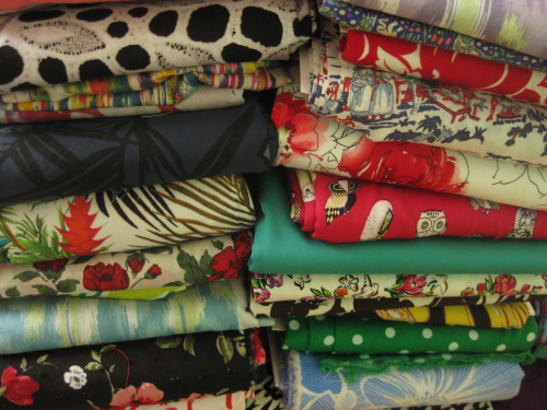 Fabric stash by KnitNBee for Sew Maris