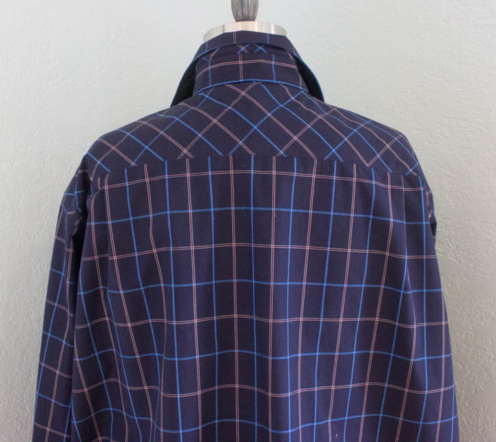 Tailored mens shirt by Sew Maris