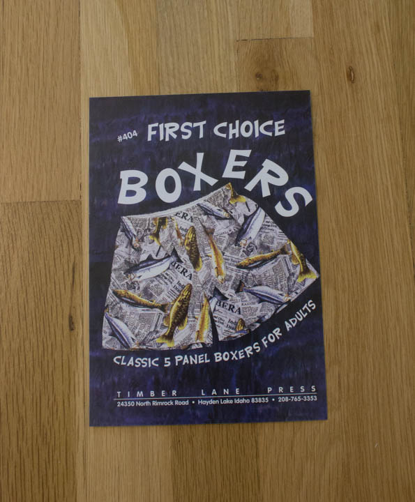 First Choice boxers by Sew Maris